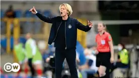  ??  ?? Martina Voss-Tecklenbur­g is preparing Germany for a delayed Euros