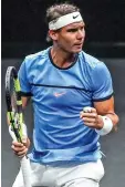  ??  ?? Healthy again, Rafael Nadal is having a terrific 2017 so far