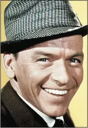  ??  ?? Old blue eyes: Frank Sinatra in the Sixties