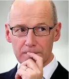  ??  ?? ‘Withheld details’: Mr Swinney