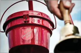  ?? MEDIANEWS GROUP FILE PHOTO ?? The Salvation Army of Metro Detroit is in need of volunteer bell ringers for its Red Kettle Christmas Campaign.