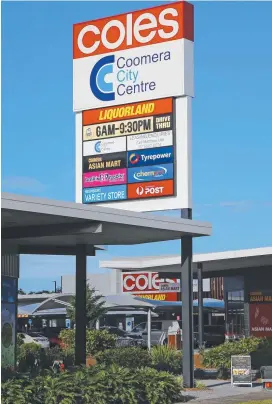  ??  ?? Coomera City Centre. Picture: Tertius Pickard