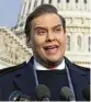  ?? AP ?? Rep. George Santos said Friday that he will leave the Republican Party and run as an independen­t in a bid to return to Congress after having been expelled.