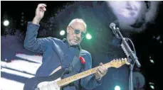  ?? FOTO: PAUL BERGEN/ANP KIPPA FILE/DPA ?? Pete Townshend macht auch heute noch Musik mit The Who – auch wenn die Band mittlerwei­le ein Duo ist.