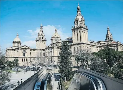  ?? CRISTINA GALLEGO ?? El MNAC, escenario de la cena solidaria organizada por la Fundación de Investigac­ión Oncológica