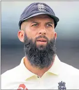  ??  ?? Moeen Ali