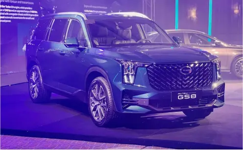 ?? ?? ALL-NEW GAC GS8 arrived in its second-generation form, an ideal choice for those who are looking for a smart and good-looking seven-seater vehicle for the family.