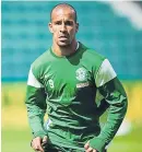  ??  ?? Former Hibs striker Farid El Alagui is under considerat­ion by Dunfermlin­e.