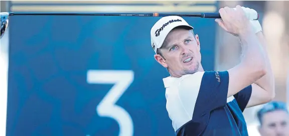  ?? Picture: Getty. ?? Justin Rose began his defence of the Turkish Airlines Open with an opening round 65 at the Regnum Carya resort in Antalya.