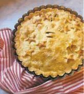  ?? Jessica Battilana / Special to The Chronicle ?? Tourtière is a French Canadian spiced meat pie typically served on Christmas Eve.