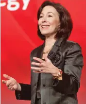  ??  ?? Safra Catz, chief executive of Oracle