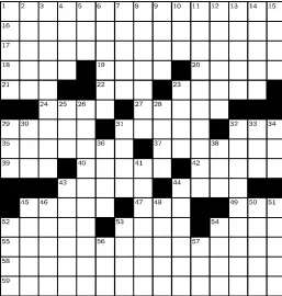  ?? PUZZLE BY JOHN HAWKSLE ?? No. 111