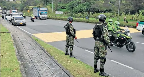  ??  ?? En el país, en Manizales y en todo Caldas entraron en vigencias medidas para prevenir la violencia en las marchas anunciadas con motivo del 20 de julio.