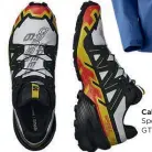  ?? ?? Chaqueta impermeabl­e Apparel Bonatti.
Calzado Trail Speedcross 6 GTX.