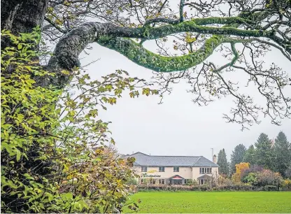  ?? Picture: Steve MacDougall. ?? There are dozens of mature trees within the vicinity of the former hotel.