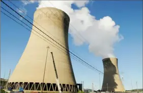  ?? Darrell Sapp/Post-Gazette ?? The Beaver Valley nuclear power plant in Shippingpo­rt was scheduled shut down in 2021, but it will stay open past that. to