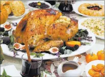  ??  ?? Thinkstock The turkey’s about the only thing you can’t make in advance — although you’ll need to think ahead if brining, and can remove giblets to start gravy earlier.