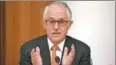  ??  ?? Malcolm Turnbull, Australian prime minister