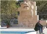  ??  ?? Syria museum reopens with millennia-old lion