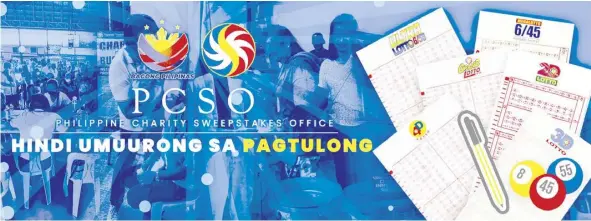  ?? ?? ASIDE from giving away huge prizes, the PCSO is also continuing to draw more bettors after it recorded P265 million in one-day sales on 16 January.