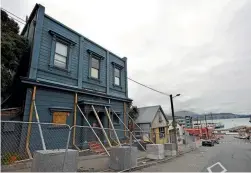  ?? JOSEPH JOHNSON/FAIRFAX NZ ?? Bill Hammond’s former home and art studio has been sold to a buyer who is keen to restore the historic Lyttelton building.