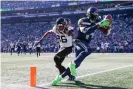  ?? Chambers/Getty Images ?? Of the Seahawks’ 15 first- or secondroun­d draft picks since 2013, only DK Metcalf has made a Pro Bowl Photograph: Steph