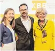  ?? FOTO: DPA ?? Marietta Rissenbeek und Carlo Chatrian werden gemeinsam die Leitung der Berlinale übernehmen, wie Kulturstaa­tsminister­in Monika Grütters (CDU) am Freitag in Berlin bekannt gab.