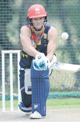  ?? Picture: Gallo Images ?? TRUMP CARD? Rassie van der Dussen will be looking to continue his good form as the Lions start their One-Day Cup campaign against the Dolphins in Pietermari­tzburg today.