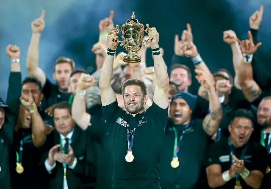  ?? GETTY IMAGES ?? The All Blacks have won the last two World Cups and the tournament will continue to be a cash cow to New Zealand Rugby.