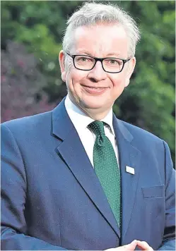  ?? Picture: Kami Thomson. ?? Defra secretary Michael Gove met representa­tives from the farming and fishing industries at the James Hutton Institute in Aberdeen yesterday.