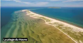  ?? PHOTOS TOURISME ÎLES DE LA MADELEINE, MICHEL BONATO ?? La plage du Havre