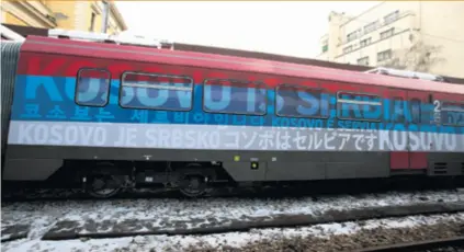  ??  ?? Provokacij­a s vlakom za Kosovsku Mitrovicu bez jače osude Bruxellesa