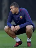  ??  ?? Bomber Il romanista Edin Dzeko