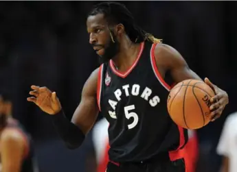  ?? GARY A. VASQUEZ/USA TODAY SPORTS ?? Raptors would be wise to shut down DeMarre Carroll instead of disrupting the lineup close to the playoffs.