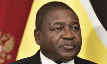  ??  ?? Mozambique President Felipe Nyusi officially opened Sadc Double Troika Summit.