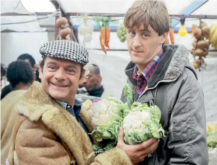  ??  ?? Nicholas Lyndhurst found fame alongside David Jason in Only Fools and Horses, but has particular­ly fond memories of Butterflie­s, right.