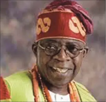  ??  ?? Tinubu