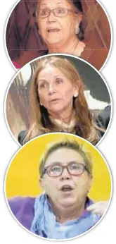  ??  ?? Los cuatro hermanos están enfrentado­s. Belén, Trini y Paco apoyan a su madre.
Maripepa va por libre. Sin embargo, coinciden en que el enemigo a batir es Valeria Vegas. Y que no eran tan amigas como ella dice