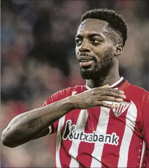  ?? FOTO: EFE ?? Refuerzo de lujo Iñaki Williams regresa a Bilbao tras el KO de Ghana en la Copa África