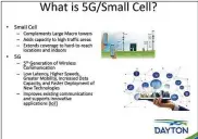  ??  ?? Small cell towers support 5G and faster internet speeds.