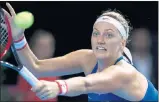  ??  ?? INJURED: Petra Kvitova was undergoing surgery after the attack in her home.