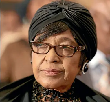  ?? PHOTO: GETTY IMAGES ?? Winnie Mandela’s behaviour ensured she would never be overlooked by history.