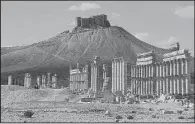  ?? AP ?? This undated image released by United Nations cultural agency shows the site of the ancient city of Palmyra in Syria.
