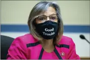  ?? THE ASSOCIATED PRESS FILE PHOTO ?? Rep. Robin Kelly, D-Ill., listens during a House Oversight and Reform Committee hearing on the Postal Service on Capitol Hill in Washington.