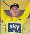  ??  ?? LEADER: Froome