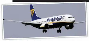  ??  ?? Lift off: Ryanair’s first flight is scheduled to leave for Malaga from Glasgow on June 21