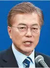  ??  ?? President Moon Jae-in