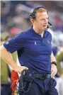  ?? RON JENKINS/AP ?? Dallas coach Jason Garrett wavered a little bit Tuesday when asked about Scott Linehan’s play-calling.