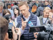  ?? REUTERS ?? Aleksej Navaljni i ovog je puta završio u pritvoru