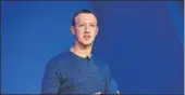  ?? AFP ?? Mark Zuckerberg, Facebook CEO